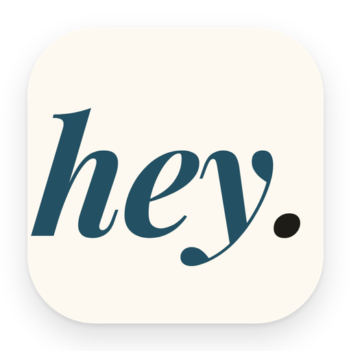 say hey app icon